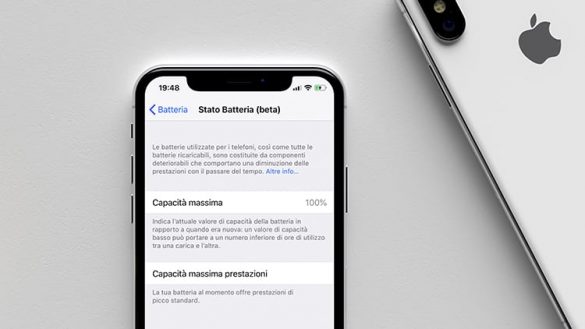 assistenza iphone usato-stato batteria